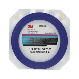 3M 471+ 06405 FINE LINE VINYL TAPE 6.4MM X 33M INDIGO
