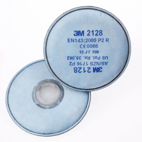 3M 2128 GP2 PARTICULATE, OZONE & NUISANCE LEVEL OV/AG (1 PAIR)