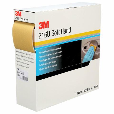 3M 216U SOFT HAND PRECUT ROLL 500G