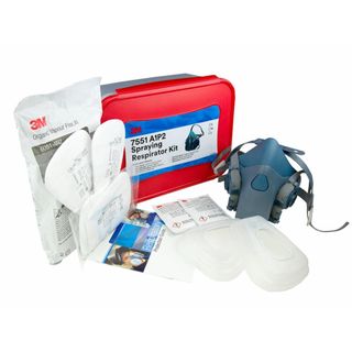 3M 7551 A1P2 SPRAYING RESPIRATOR KIT LARGE