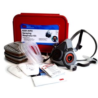 3M 6251 A1P2 SPRAYING RESPIRATOR KIT MEDIUM