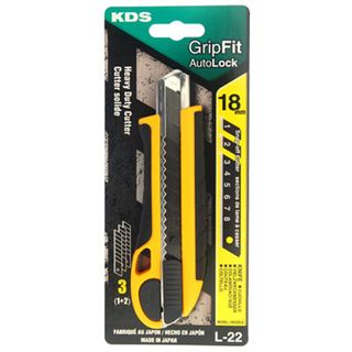 KDS KNIFE AUTOLOCK L-22 18MM 2 BLADES