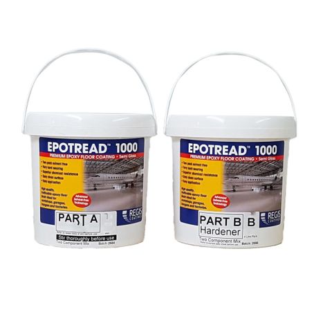 EPOTREAD 1000 GREY 20L KIT (A & B)