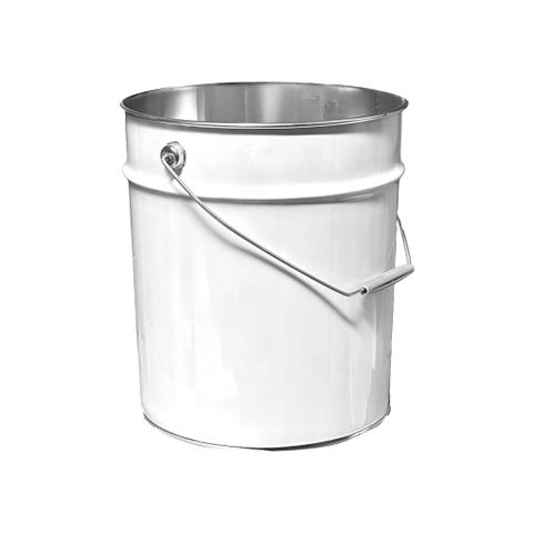 AMTRADE EMPTY PAINT PAIL 10L WHITE