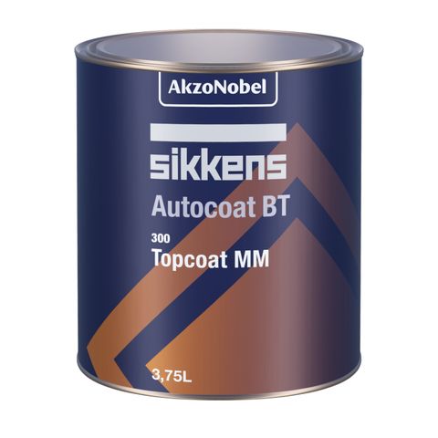 .CV SIKKENS AUTOCOAT TOPCOAT BT300 MM T15 BLACK 3.75L