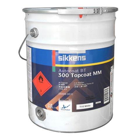 .CV SIKKENS AUTOCOAT BASE COAT TONER BT300 MM T10 20L