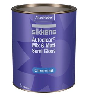 VR SIKKENS AUTOCLEAR CLEAR COAT MIX & MATT SEMI GLOSS 1L