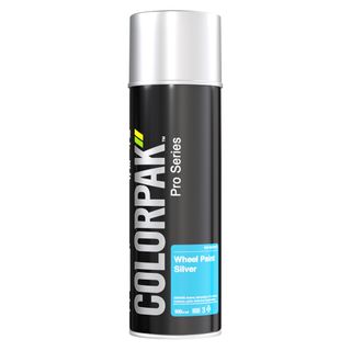 COLORPAK PRO SERIES AEROSOL WHEEL PAINT SILVER ACRYL 500ML