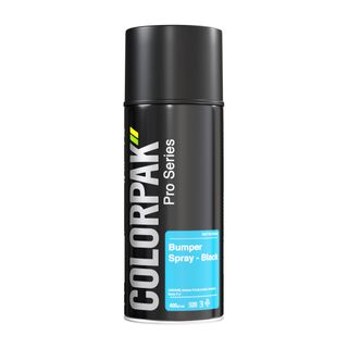 COLORPAK PRO SERIES AEROSOL BUMPER SPRAY BLACK 400ML