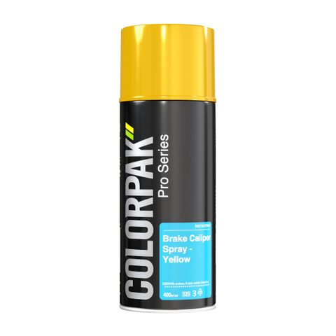 COLORPAK PRO SERIES AEROSOL BRAKE CALIPER YELLOW 400ML