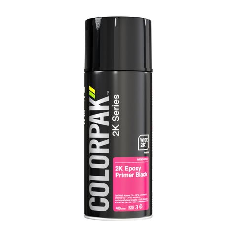 COLORPAK 2K SERIES EPOXY PRIMER BLACK 400ML