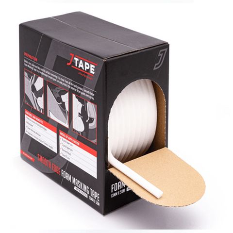 JTAPE SMOOTH EDGE FOAM MASKING TAPE 13MM X 50M