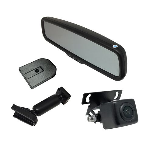 4" AVS AUTOVIEW REPLACEMENT MIRROR KIT WITH #1 MOUNT , #1 WINDOW SLUG & CAMERA (AVUC-01)