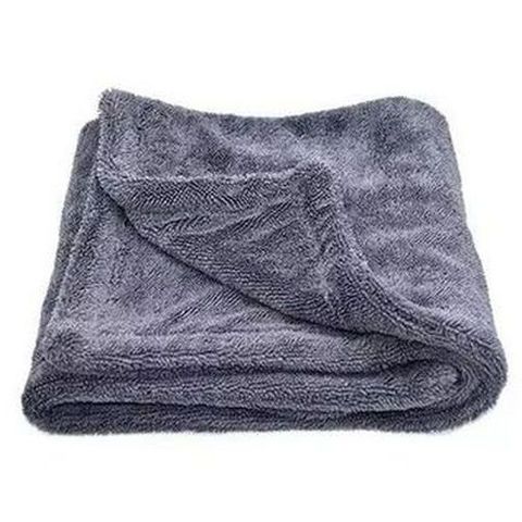 FORMULA MICROFIBRE DUAL LAYER DRYING TOWEL 60X90CM 1100GSM GREY SINGLE