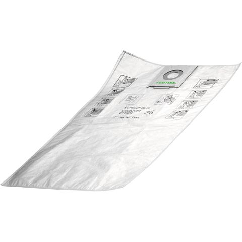 FESTOOL SELF CLEAN FILTER BAG FOR CT MINI