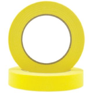 EDS AUTO MASKING TAPE YELLOW 24MM X 50M BOX OF 36