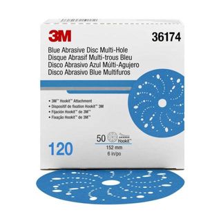 3M 321U 36174 BLUE HOOKIT DISC 150MM 120G