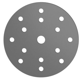 SANDWOX 235 GREY ZIRCONIA FILM DISC P120 150MM 15 HOLE 100PC