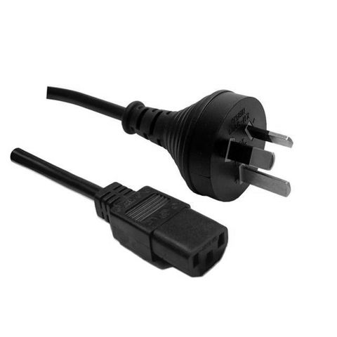 DYNAMIX IEC C13 FEMALE PLUG COMPUTER POWER CABLE 10A 3M