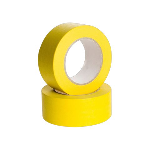 EDS AUTO MASKING TAPE YELLOW 48MM X 50M SLEEVE OF 5