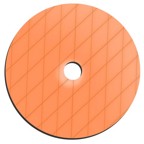 SANDWOX ORANGE POLISHING FOAM PAD 150MM