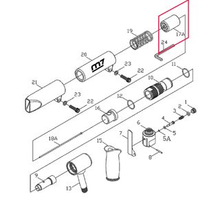 M7 AIR NEEDLE HOLDER 3MM FOR SN-2110