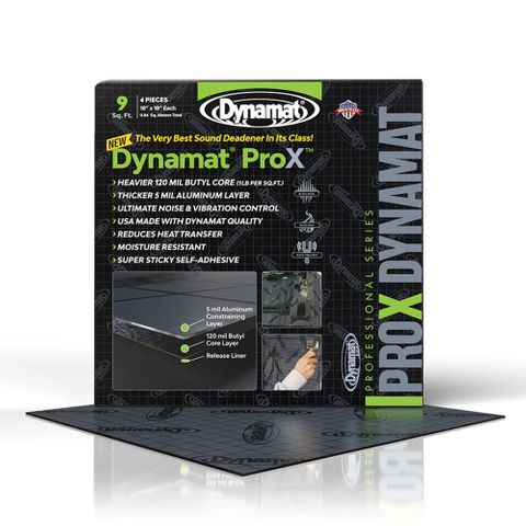 DYNAMAT PRO X (457MM X 457MM X 5MM) - 4 SHEET PACK (0.84 SQ METRE COVERAGE)