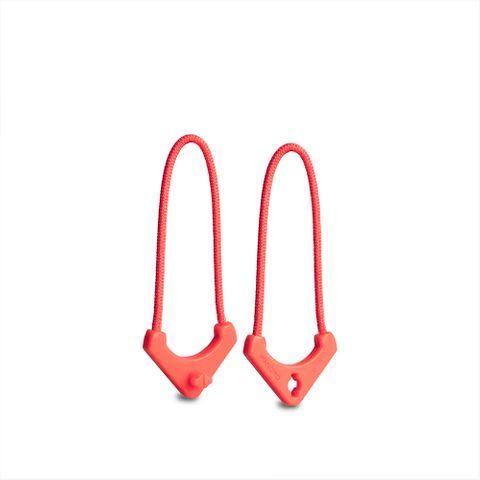 WANDRD WORRYLESS TAMPER-PROOF ZIPPER PULLERS ARCHES RED 6PK