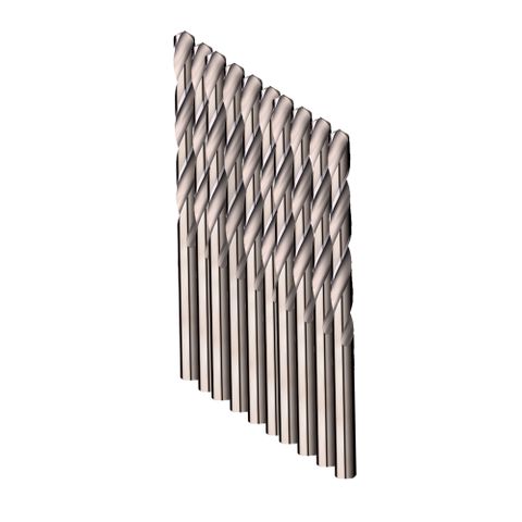 ALPHA SILVER SERIES JOBBER DRILL 6.0MM - 10 PACK