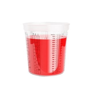 HANSPRAY MIXING CUPS 1900ML (2300ML CAPACITY)  - SLEEVE OF 25