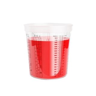 HANSPRAY MIXING CUPS 1900ML - SLEEVE OF 25