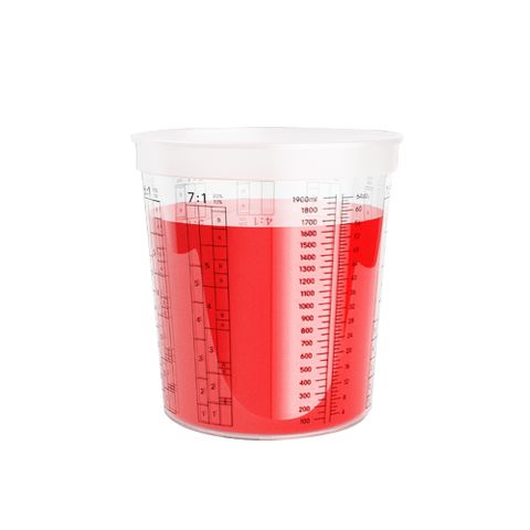 HANSPRAY MIXING CUPS 1900ML - SLEEVE OF 25