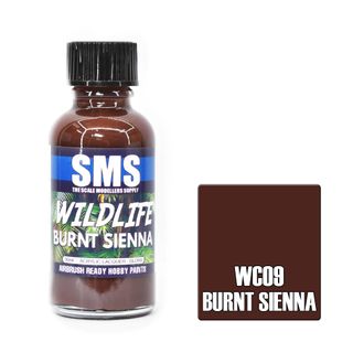 AIR BRUSH PAINT 30ML SIENNA ACRYLIC LACQUER SCALE MODELLERS SUPPLY