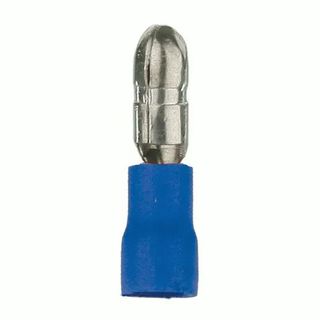 TERMINAL BULLET MALE BLUE PER 100