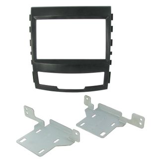 FITTING KIT SSANGYONG KORANDO 2010 - 2013 DOUBLE DIN (BLACK)