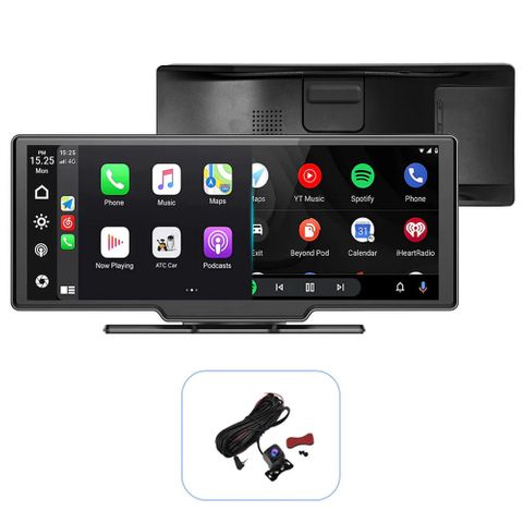 OTTOCAST CARPLAY & ANDROID AUTO WIRELESS SCREEN 10" WITH 1080p REAR CAMERA