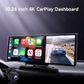 OTTOCAST CARPLAY & ANDROID AUTO WIRELESS SCREEN 10" WITH 2K FRONT CAMERA + REAR CAMERA