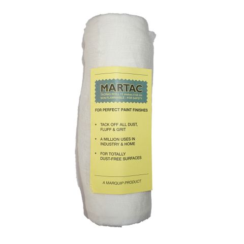 TACK CLOTH FOR SOLVENT MARTAC TACRAG 11M ROLL LOW DENSITY