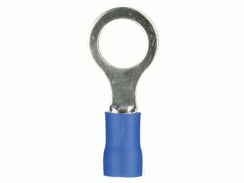 TERMINAL RING BLUE 6.5MM - PER100