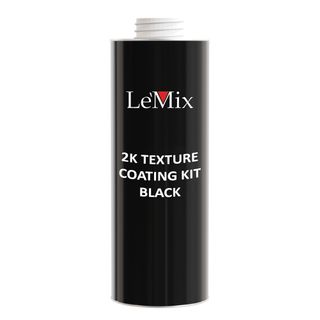 LE MIX 2K TEXTURE COATING KIT BLACK 1L