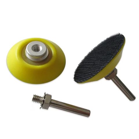 FORMULA HOOK & LOOP BACKING PAD WITH 6MM SHAFT 75MM FOR DRILL