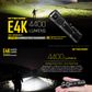 NITECORE E4K 4400 LUMEN EDC FLASHLIGHT