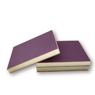 SANDWOX 285 DOUBLE SIDED SANDING SPONGE PURPLE ULTRA FINE P800-P1000 - 10 PACK