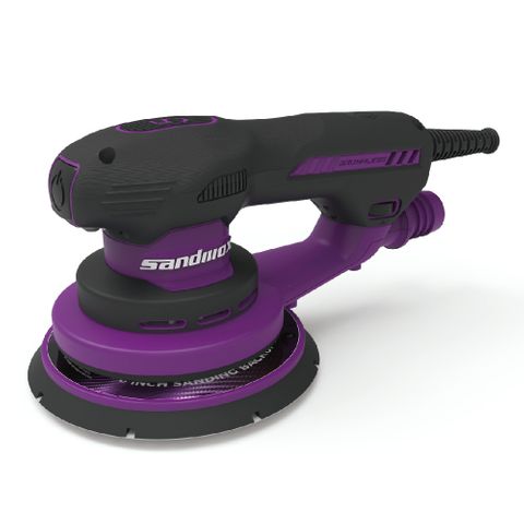 SANDWOX SX655 150MM RANDOM ORBIT 5MM ELECTRIC SANDER BRUSHLESS