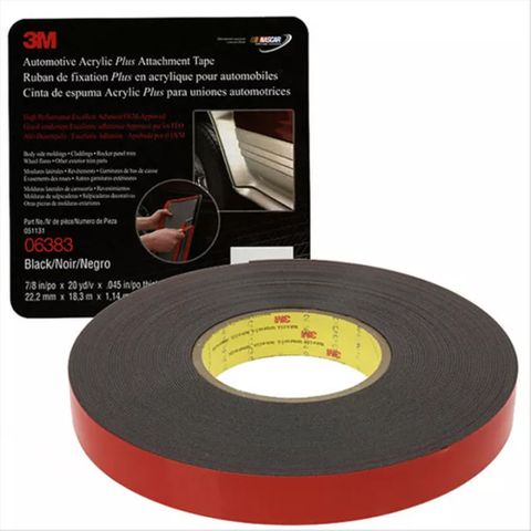 3M 6383 AUTOMOTIVE ACRYLIC PLUS ATTACHMENT TAPE 22MM X 18.3M