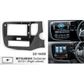 FITTING KIT 9" DASH KIT MITSUBISHI OUTLANDER 2012 - 2022 (GLOSS BLACK)