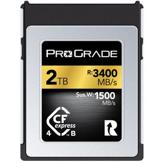 PROGRADE DIGITAL CFEXPRESS 4.0 TYPE B GOLD 2TB R3400MB/S W2400MB/S 2PK