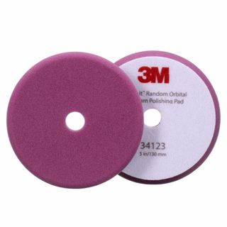 3M 34123 FOAM POLISHING PADS 130MM FINE PURPLE 2PK