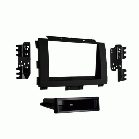 FITTING KIT KIA CARNIVAL , SEDONA 2015 - 2021 DIN & DOUBLE DIN (BLACK)