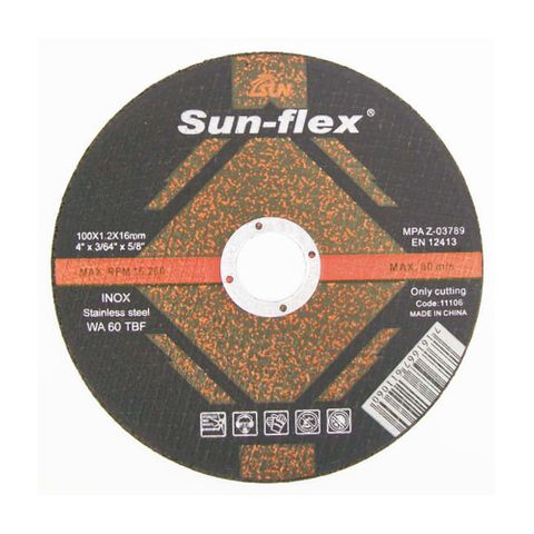 100 x 1.2 x 16 A46T INOX C/O INTERFLEX DISC 10PK